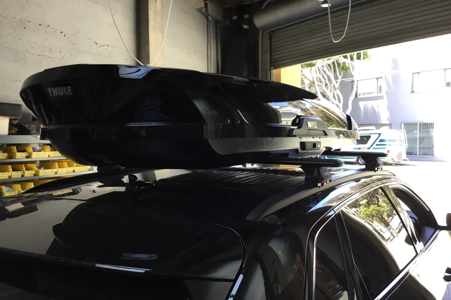 Audi e-tron Cargo & Luggage Racks installation