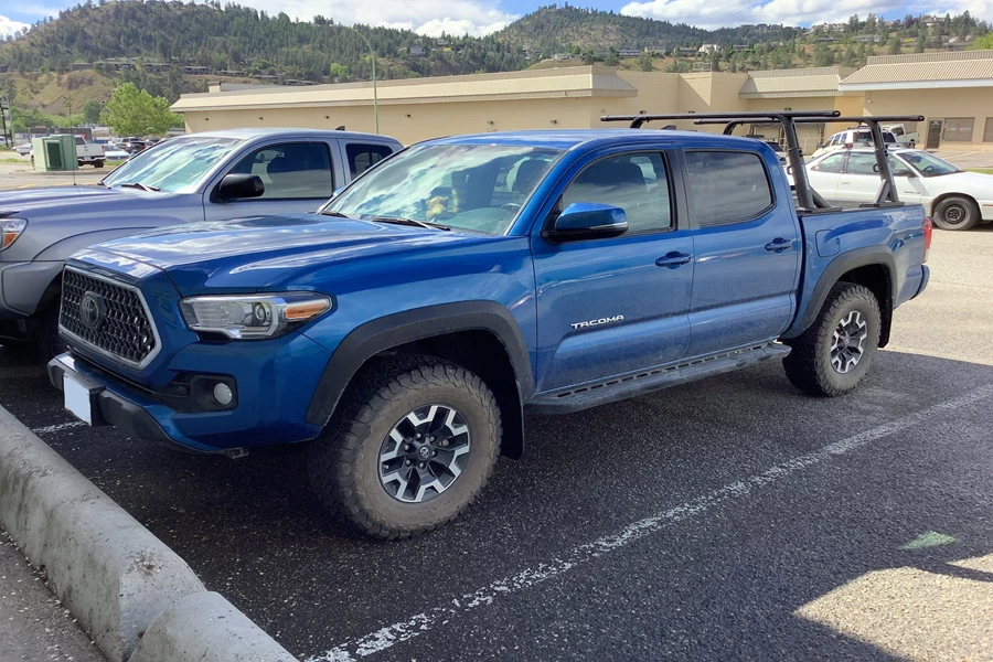 Toyota Tacoma Double/Quad Cab Truck & Van Racks installation
