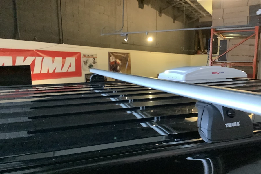 Ram ProMaster Base Roof Rack Systems installation