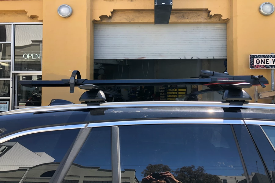BMW X1 Base Roof Rack Systems installation