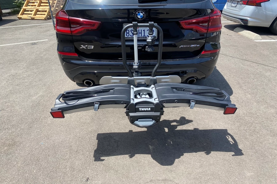 BMW X3 Bike Racks installation