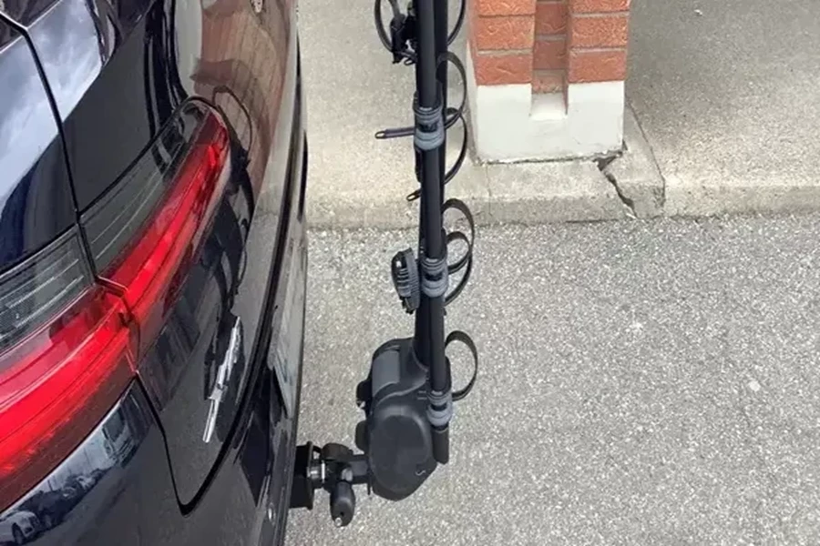 BMW X4 Bike Racks installation