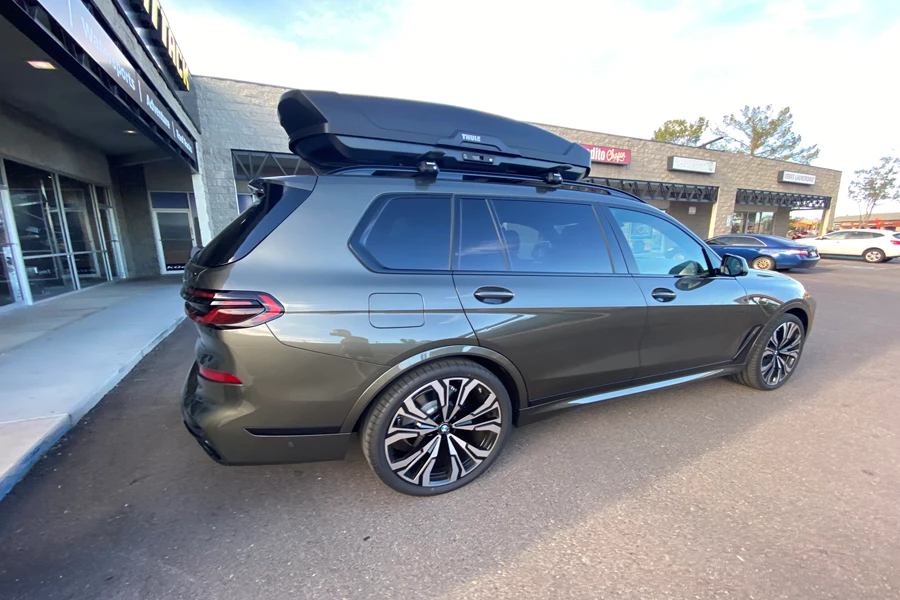 BMW X7 Base Roof Rack Systems installation
