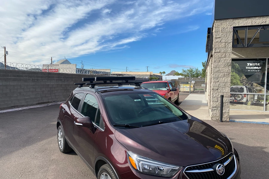 Buick Encore Base Roof Rack Systems installation