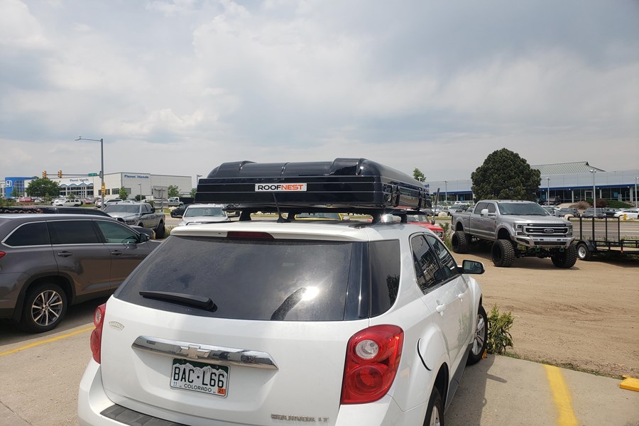 Chevrolet Equinox Camping installation