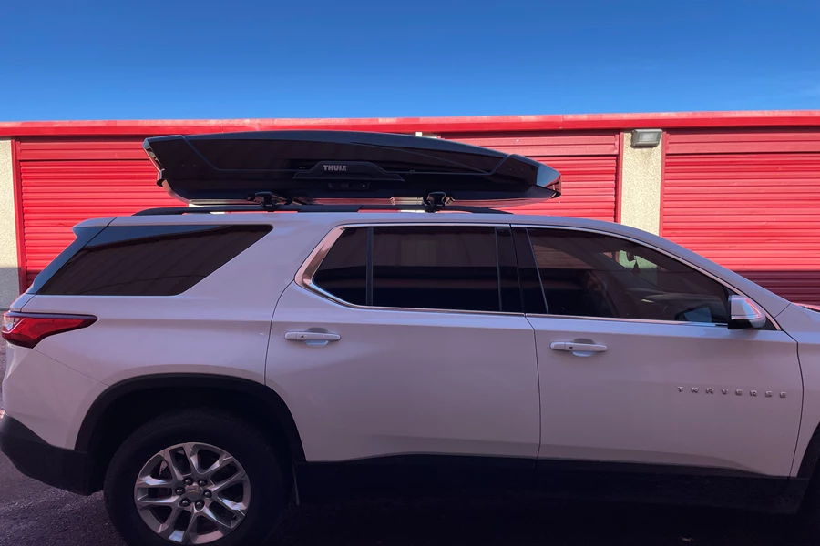 Chevrolet Traverse Base Roof Rack Systems installation
