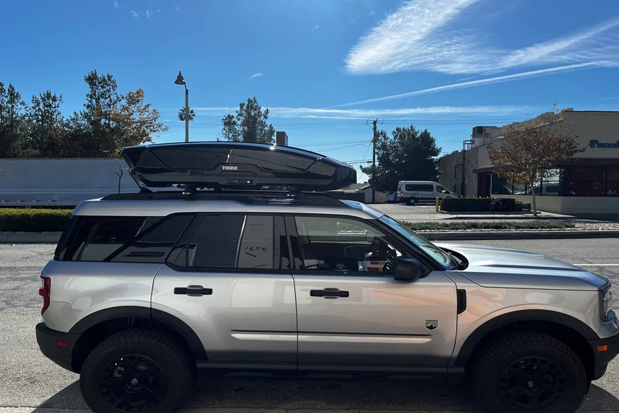 Ford Bronco Sport Base Roof Rack Systems installation