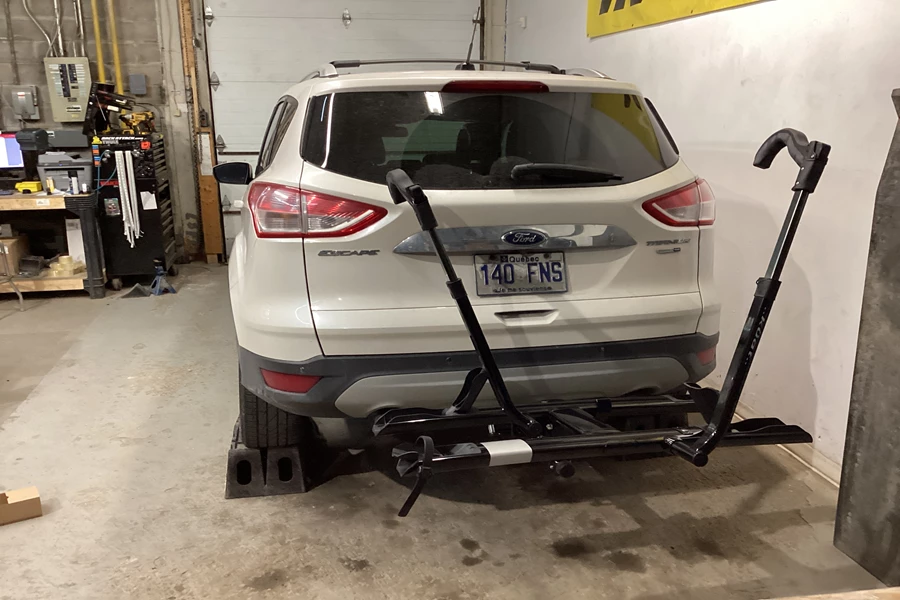 Ford Escape Bike Racks installation