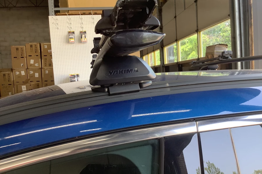 Ford Escape Base Roof Rack Systems installation