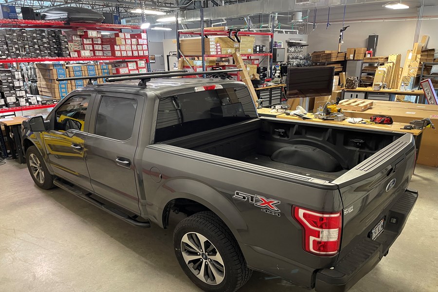Ford F 150 Pickup 4dr SuperCrew Base Roof Rack Systems installation