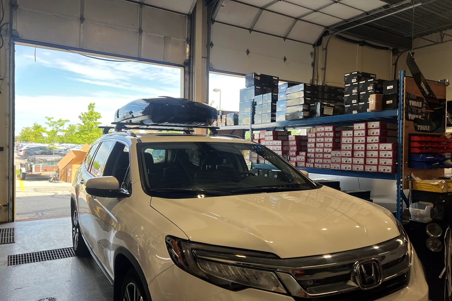 Honda Pilot Cargo & Luggage Racks installation