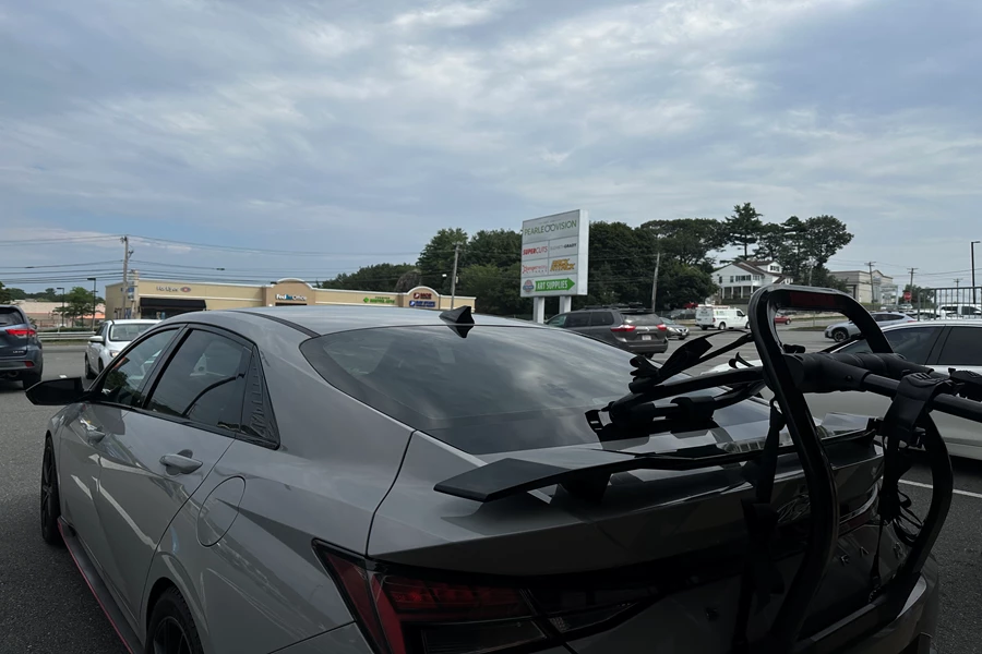 Hyundai Elantra Bike Racks installation