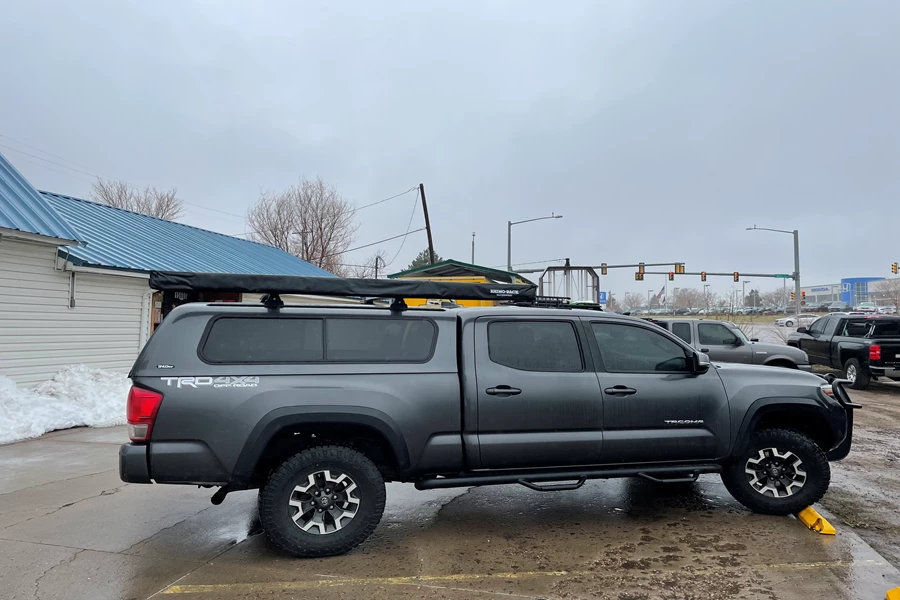 Toyota Tacoma Double/Quad Cab Base Roof Rack Systems installation