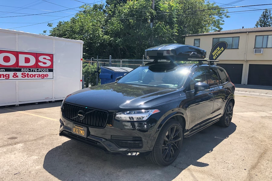 Volvo XC90 Base Roof Rack Systems installation