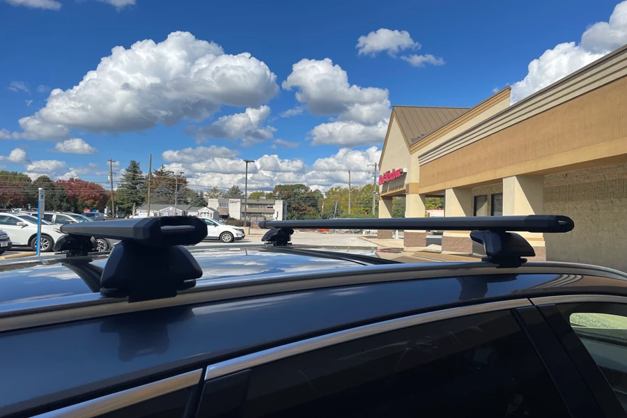 INFINITI QX50 Base Roof Rack Systems installation