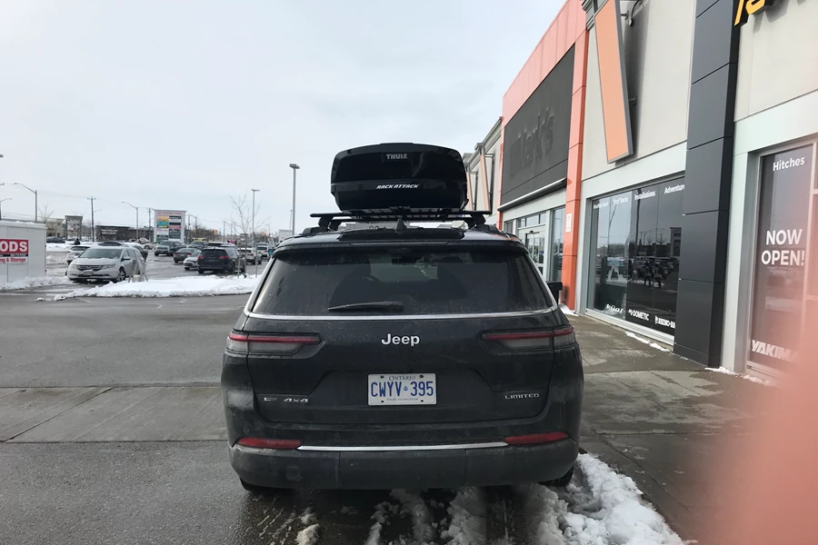 Jeep Grand Cherokee L Base Roof Rack Systems installation