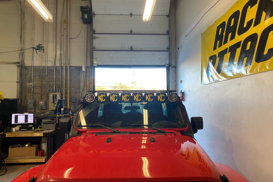Jeep Wrangler Base Roof Rack Systems installation