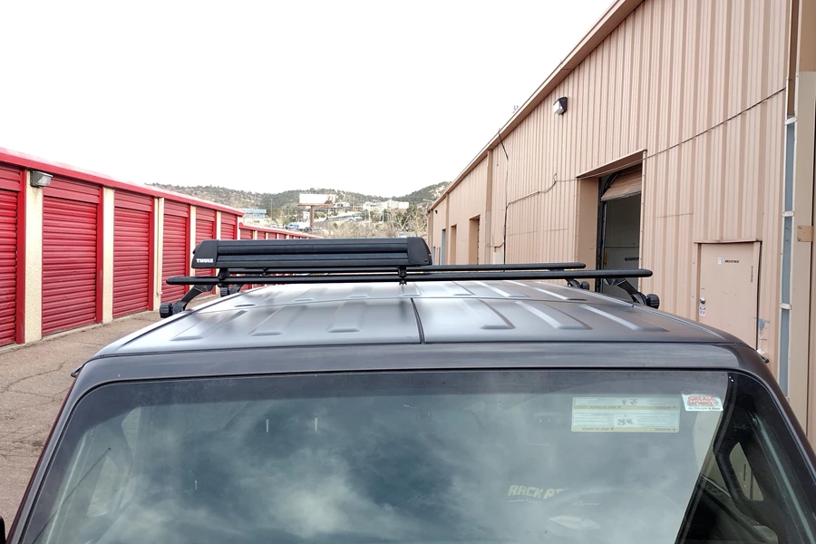 Jeep Wrangler Ski & Snowboard Racks installation