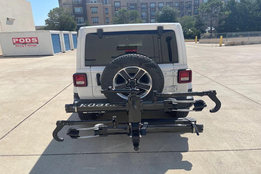 Jeep Wrangler Bike Racks installation