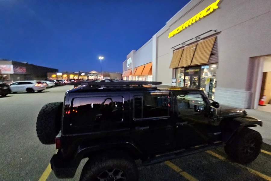 Jeep Wrangler Base Roof Rack Systems installation