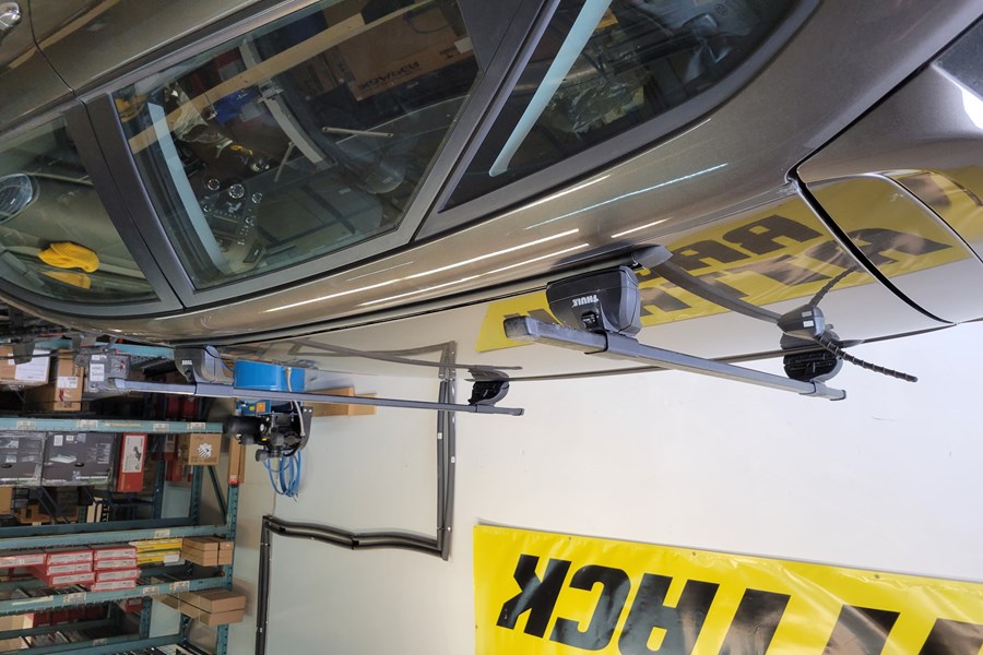 Kia Forte Base Roof Rack Systems installation
