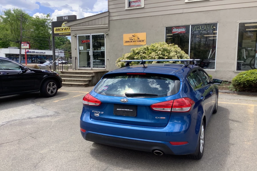 Kia Forte 5dr Base Roof Rack Systems installation