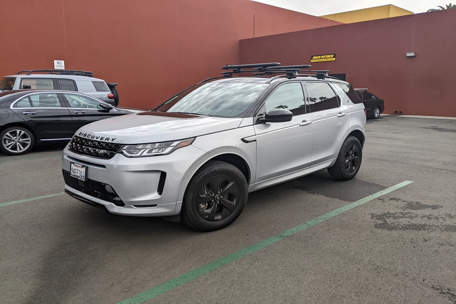Land Rover Discovery Sport Water Sport Racks installation