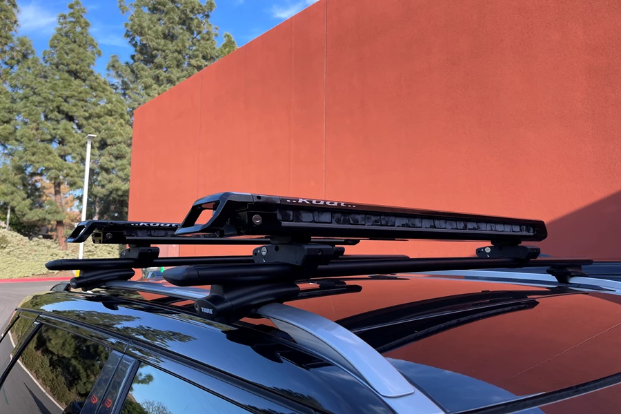 Land Rover Evoque Ski & Snowboard Racks installation