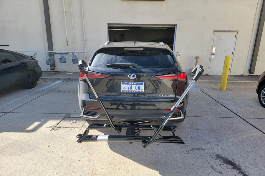 Lexus NX Bike Racks installation