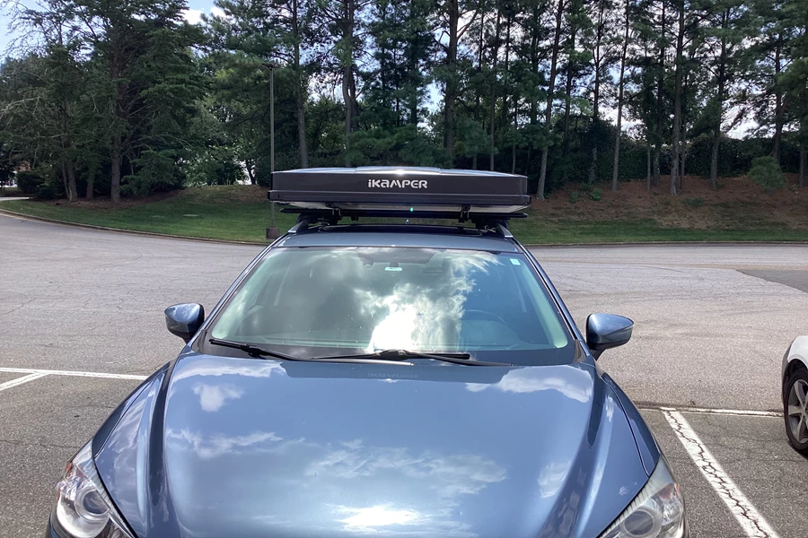 Mazda CX-5 Camping installation