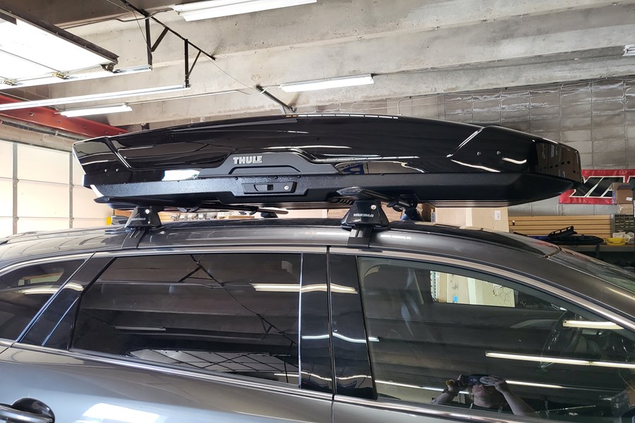 Mazda CX-9 Base Roof Rack Systems installation