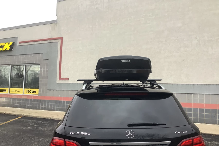 Mercedes-Benz GLE-Class Cargo & Luggage Racks installation