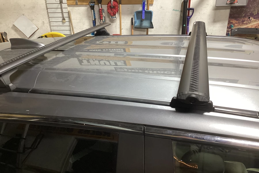 Mitsubishi Eclipse Cross Base Roof Rack Systems installation