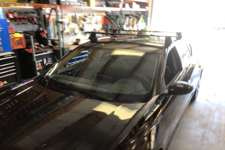 Nissan Altima Base Roof Rack Systems installation