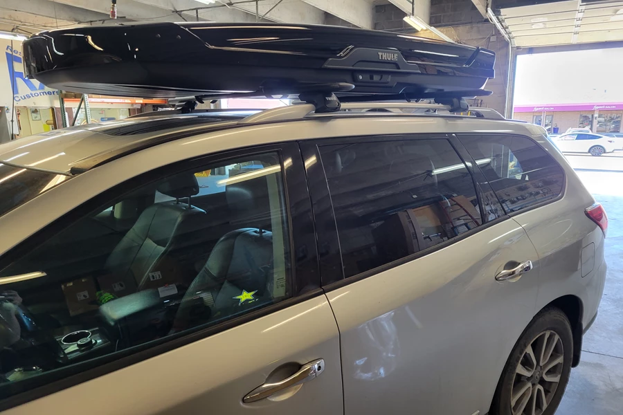Nissan Pathfinder Cargo & Luggage Racks installation