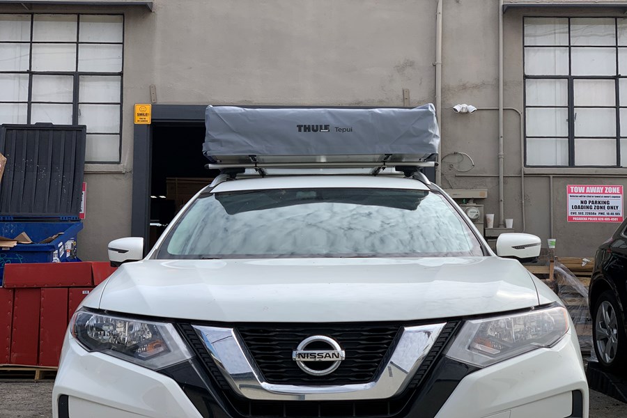 Nissan Rogue Camping installation