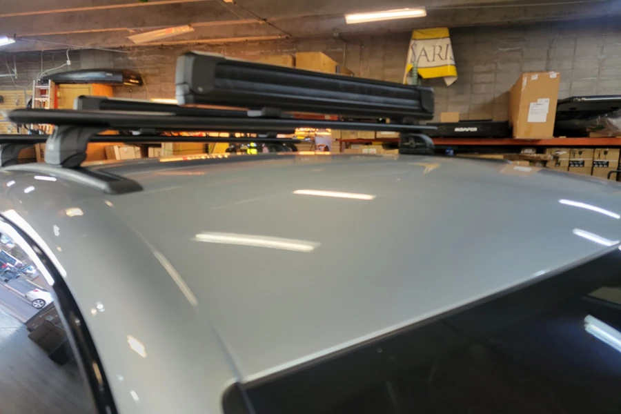 Porsche Macan Ski & Snowboard Racks installation