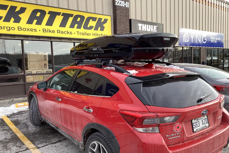 Subaru Crosstrek Cargo & Luggage Racks installation
