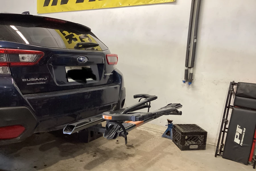 Subaru Crosstrek Bike Racks installation