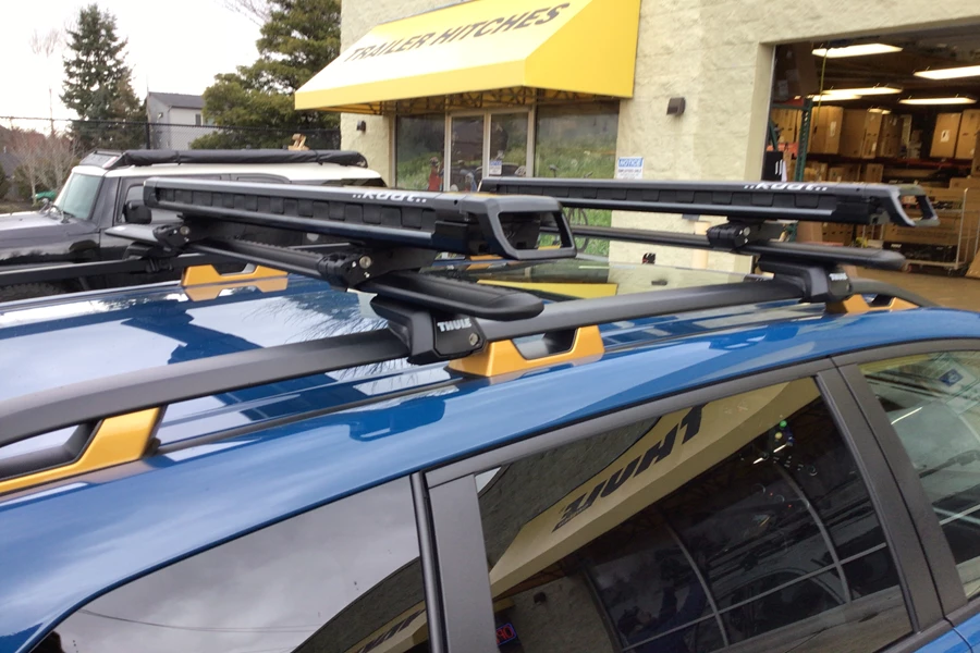 Subaru Forester Wilderness Base Roof Rack Systems installation