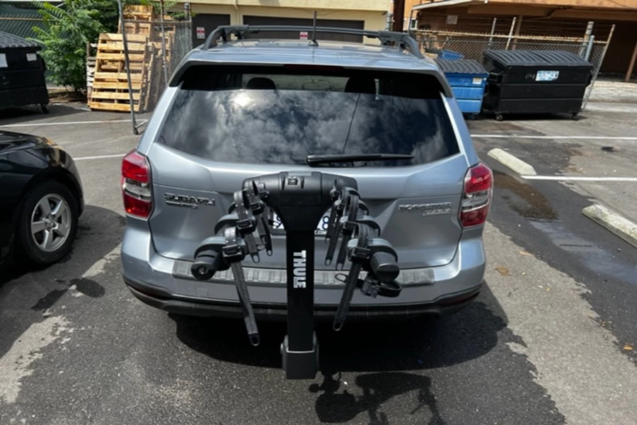 Subaru Forester Bike Racks installation