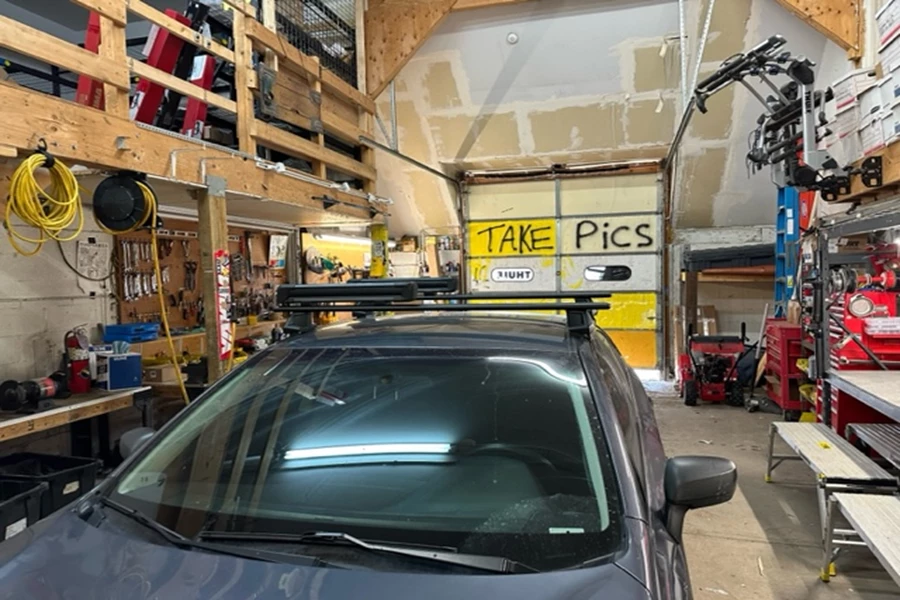 Subaru Legacy Ski & Snowboard Racks installation