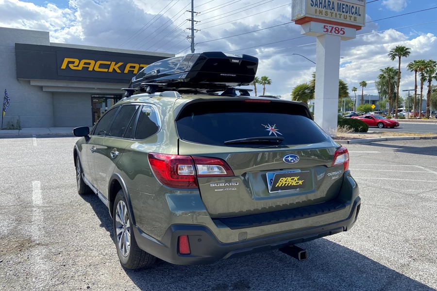 Subaru Outback Touring Base Roof Rack Systems installation