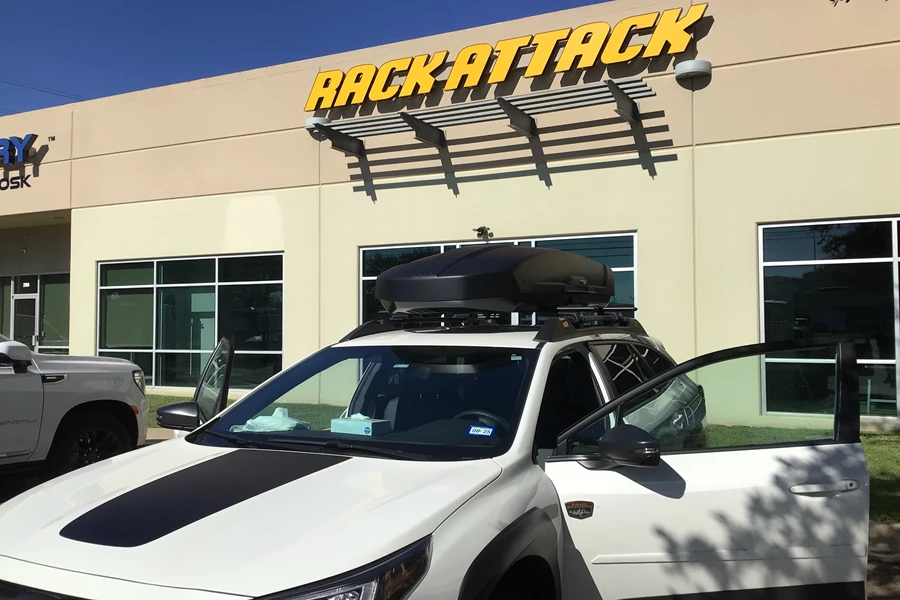 Subaru Outback Wilderness Cargo & Luggage Racks installation