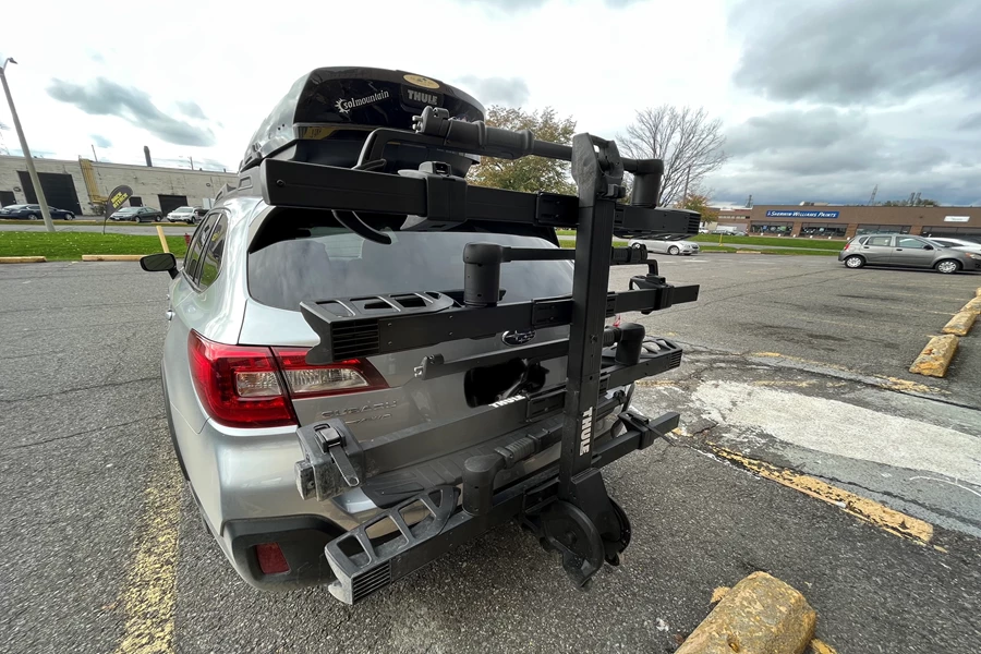 Subaru Outback Wagon Bike Racks installation