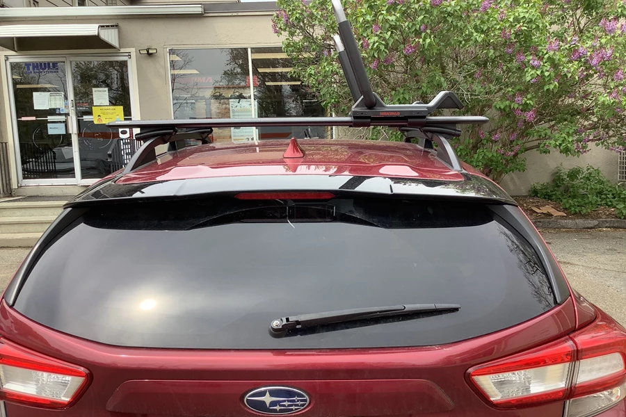Subaru XV Crosstrek Water Sport Racks installation
