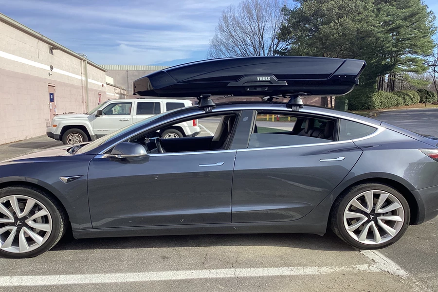 Tesla Model 3 Cargo & Luggage Racks installation