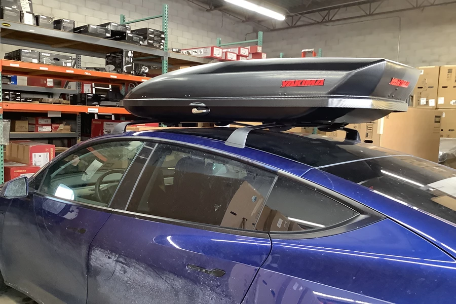 Tesla Model Y Cargo & Luggage Racks installation