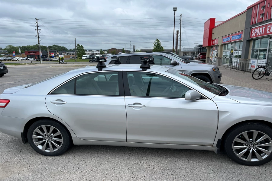 Toyota Camry Base Roof Rack Systems installation