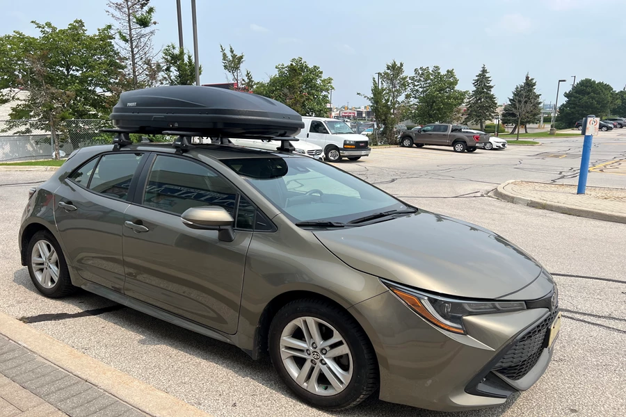 Toyota Corolla Hatchback Cargo & Luggage Racks installation